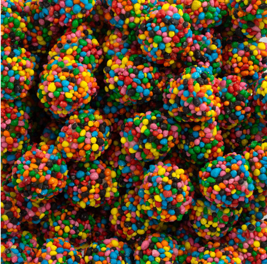 PERLE MULTICOLORE CROQUANTE Acidulée - 100g - [REASSORT😍]