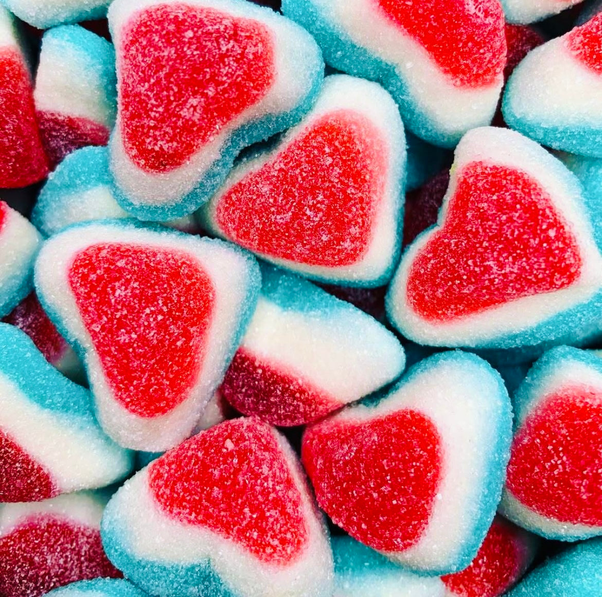 COEUR 3 COULEURS Sucré - 100g - [ Nouveauté ]