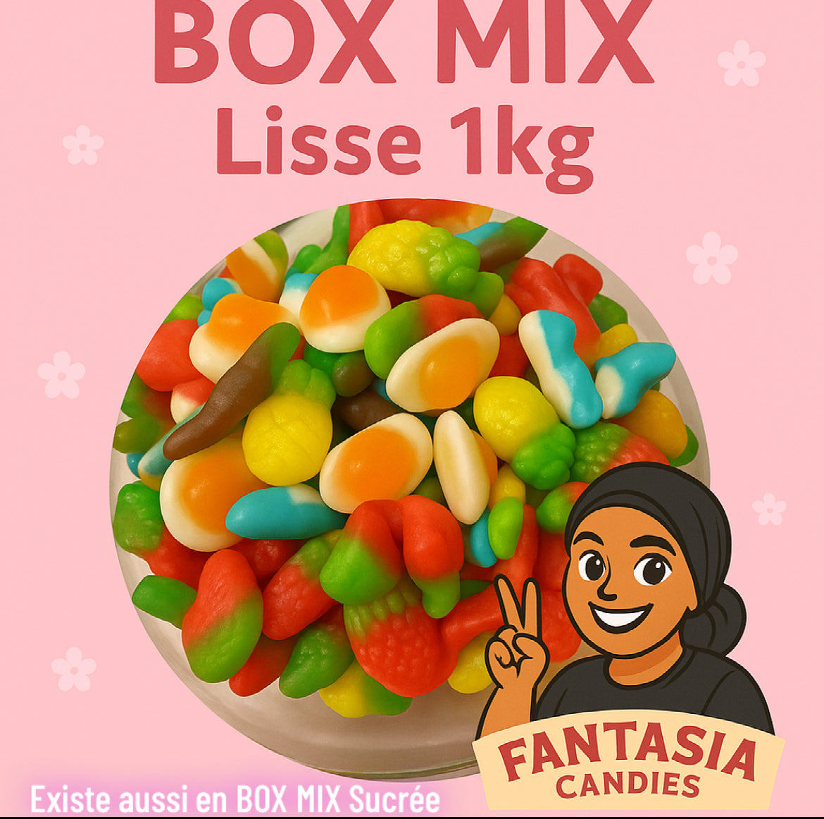 BOX MIX 1KG Lisse -